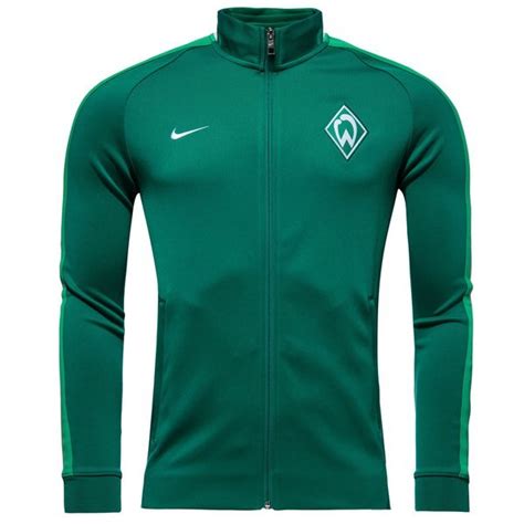 nike werder bremen authentic n98 jacke grün weiß|Official Werder Bremen Jersey .